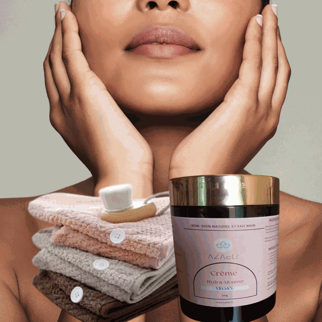 Kit Céleste : Baume hydratant & Serviette Microfibre, absorbante