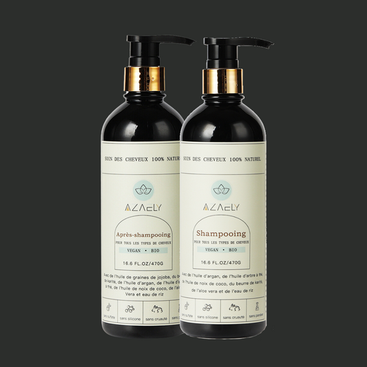 Duos Douceur Capillaire : Shampooing & Après - Shampooing AZAELY pour cheveux abimés et secs