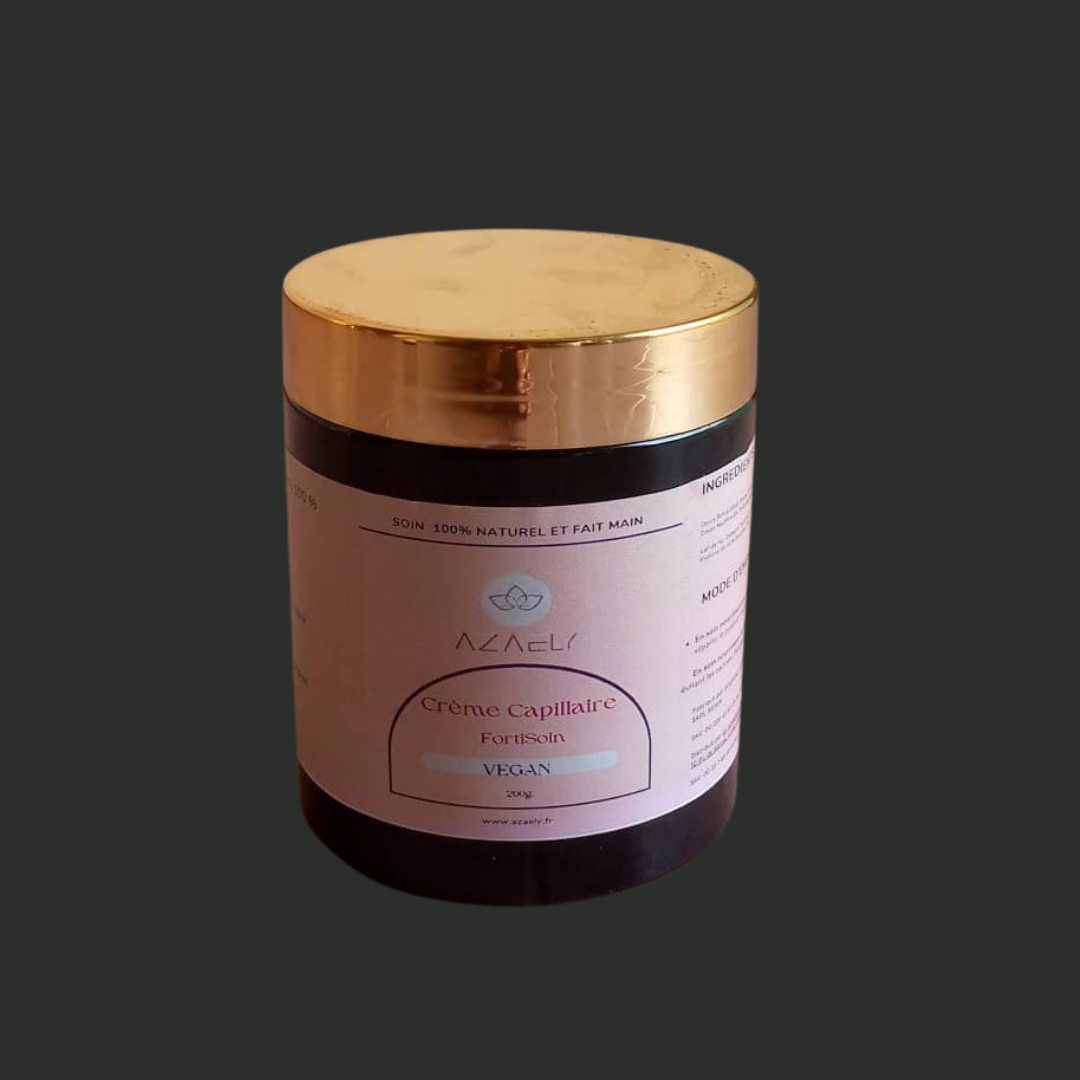 Le masque capillaire et aprés shampoing (FortiSoin) AZAELY pour réparer et nourrir les cheveux en profondeur