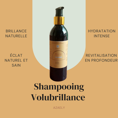 Shampoing (VoluBrillance) pour des cheveux abimés,secs , cassant, ternes