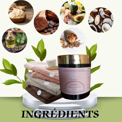 Kit Céleste : Baume hydratant (Hydra-Mousse) & Serviette Microfibre, absorbante