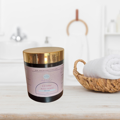 Le baume hydratant (Hydra-Mousse) AZAELY pour peau séche et cheveux secs