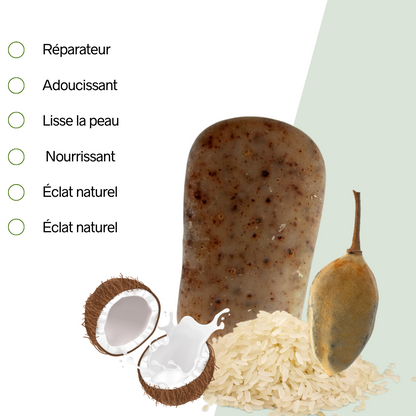 Savon (PureLuxuria) AZAELY pour lutter contre les imperfections, apporte hydratation pour une peau douce