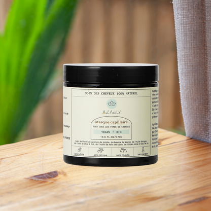 Masque Capillaire (AZAELY) pour réparation, hydration et nourris en  profondeur