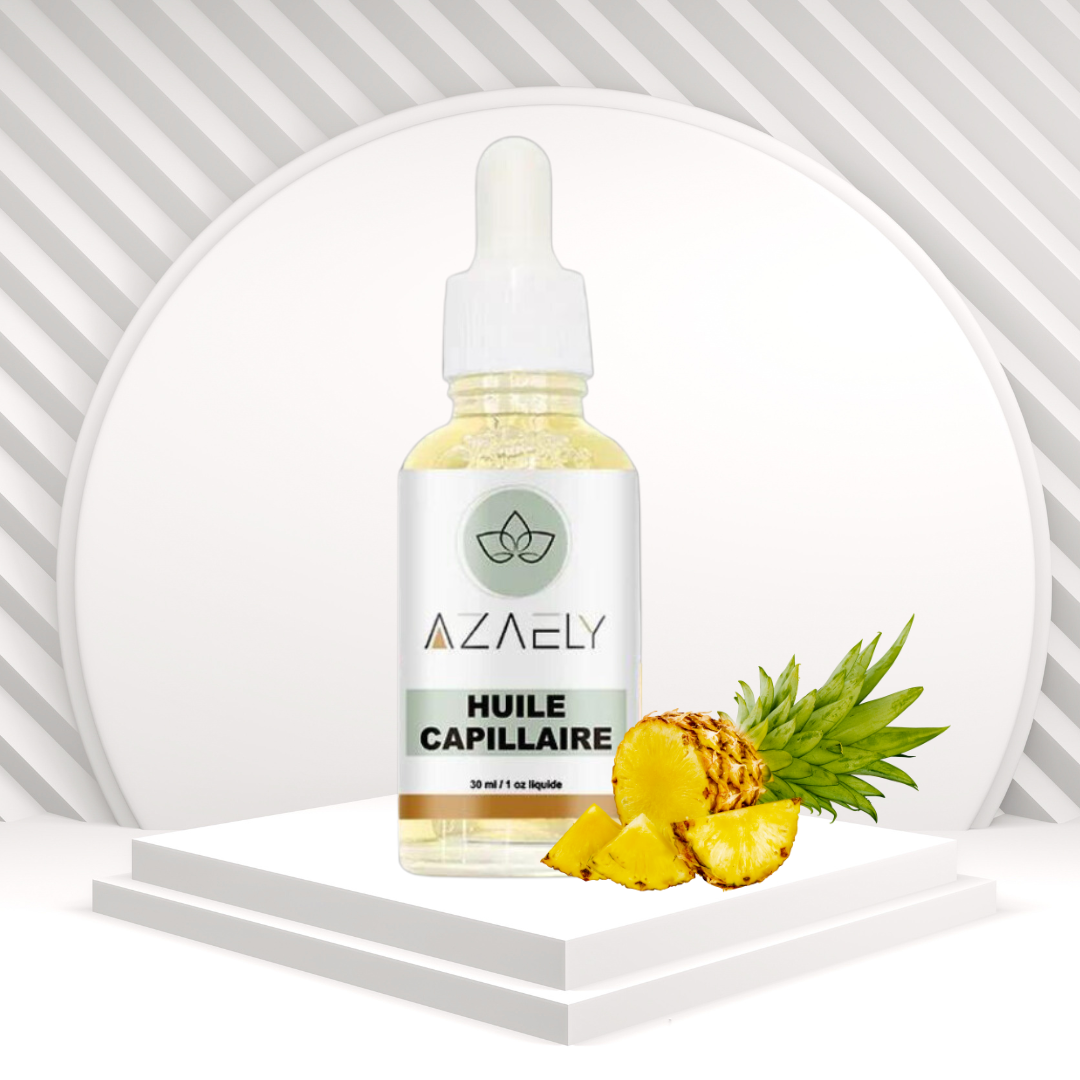 Huile capillaire (AZAELY) pour cheveux des cheveux éclatants
