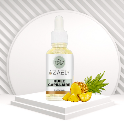 Huile capillaire (AZAELY) pour cheveux des cheveux éclatants