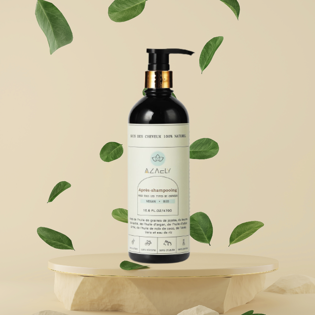 Après-Shampooing (AZAELY) pour cheveux abimés et secs