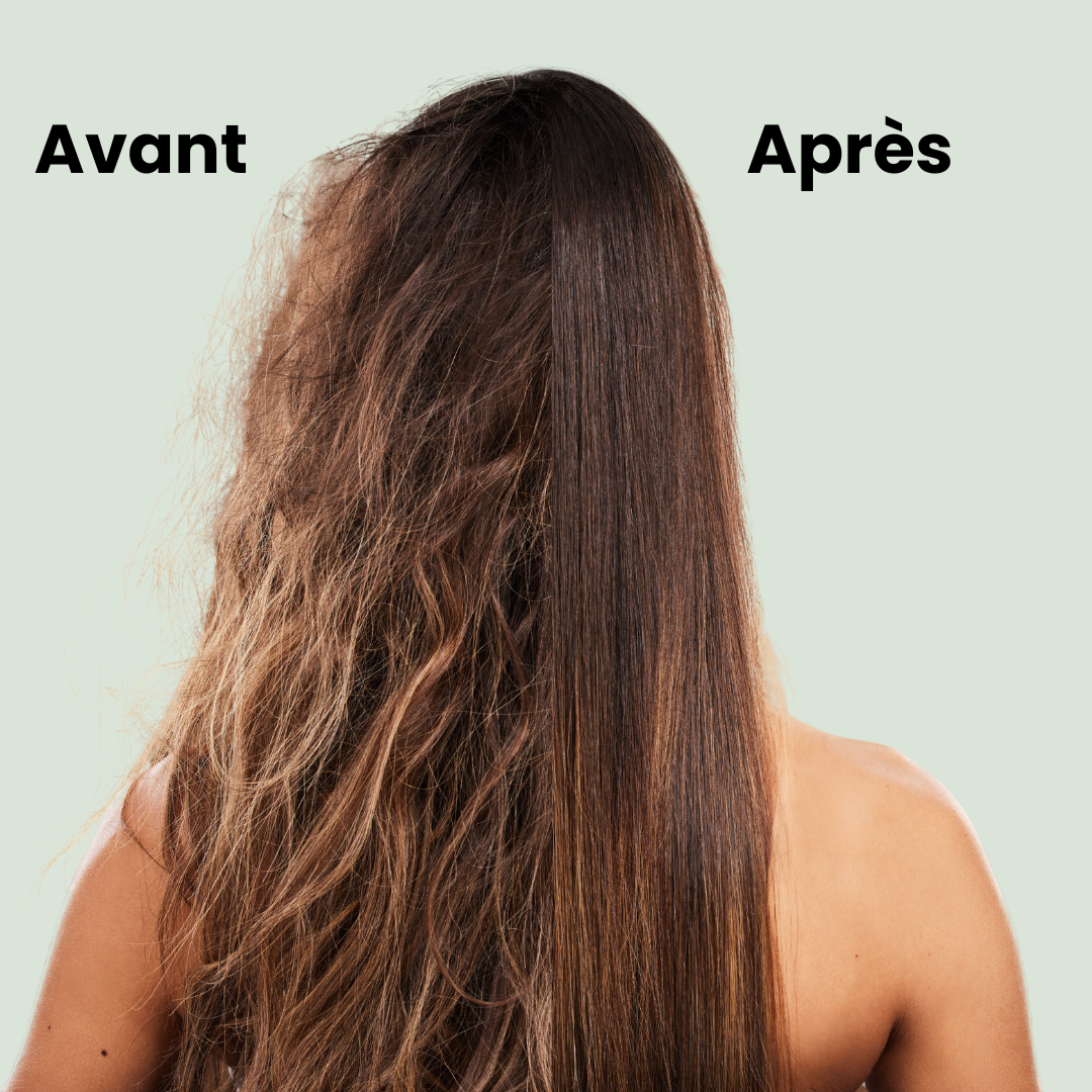 Après-Shampooing (AZAELY) pour cheveux abimés et secs