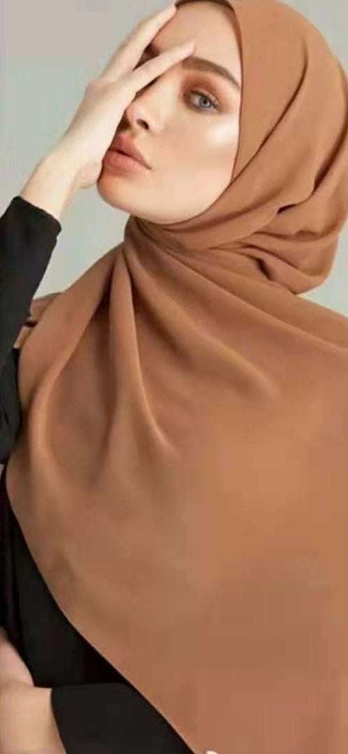 Foulard porté